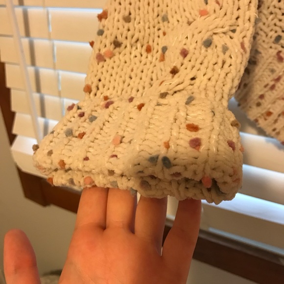 colorful chunky sweater - Picture 3 of 4